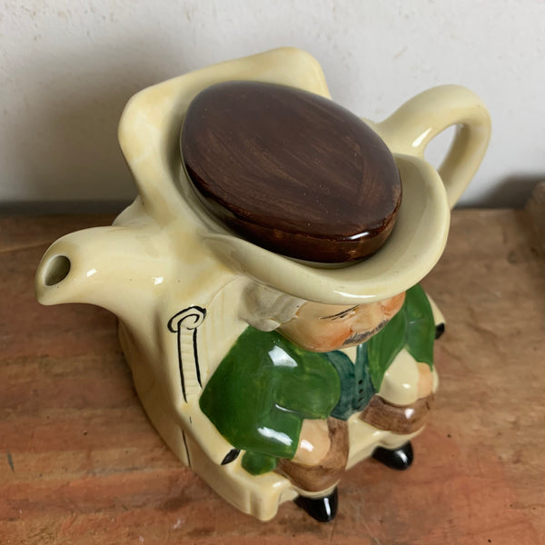Vintage Teekanne Teapot Darby & Joan von Tony Wood Staffordshire