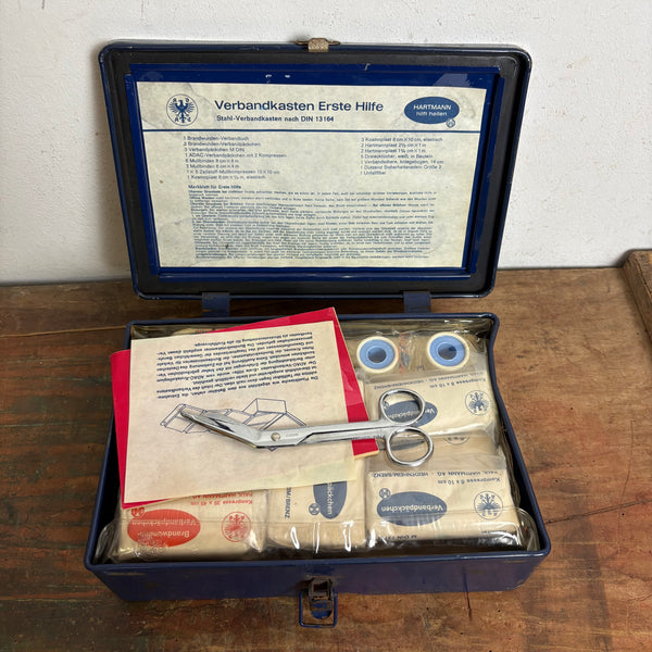 Vintage Metall Verbandkasten vom ADAC