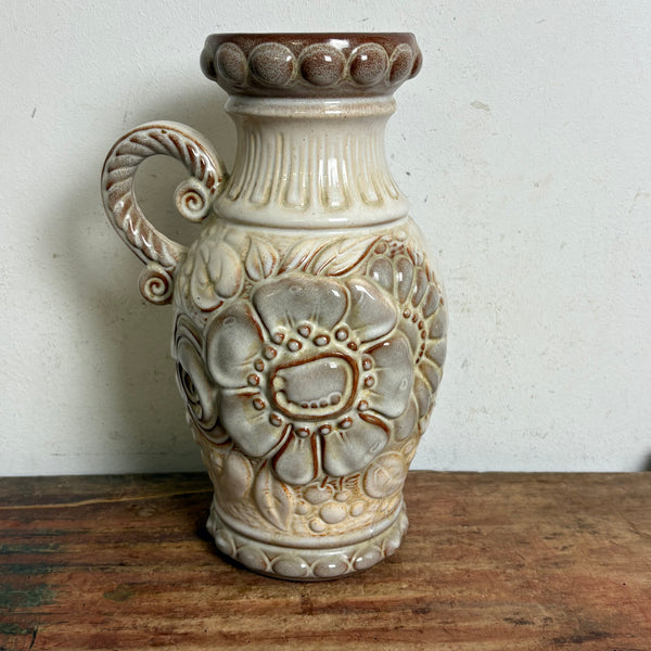 Vintage Fat Lava Flower Bodenvase von Scheurich 487-28