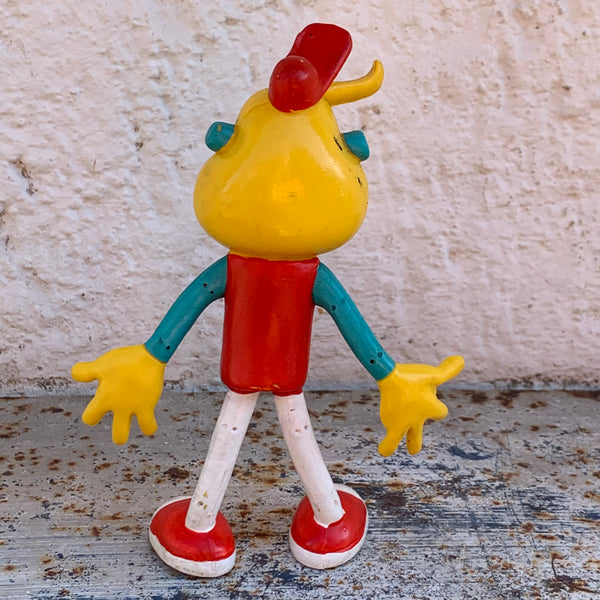 Vintage Werbefigur Biegefigur Glühbert
