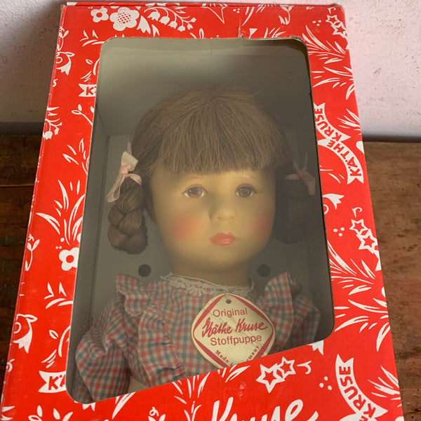 Vintage Käthe Kruse Anke Puppe 47 cm OVP