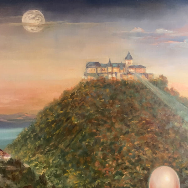 Ölgemälde Die Psyche von Jean Daprai