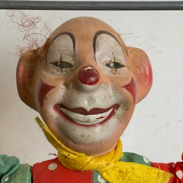 Vintage Blechspielzeug Jimmy der Clown Akrobat von Arnold