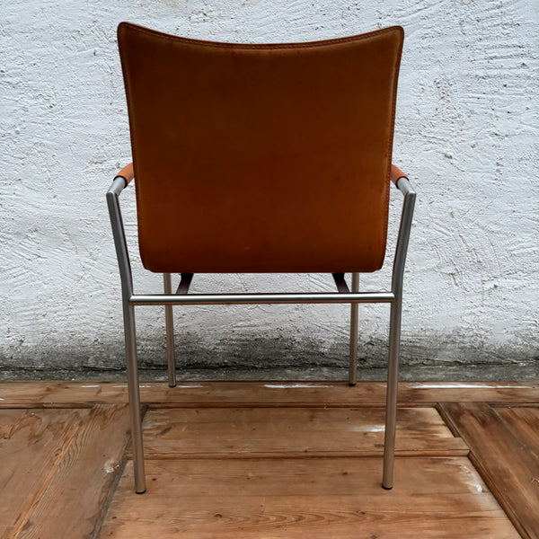 Vintage Design Leder Stuhl Balzaro von Girsberger