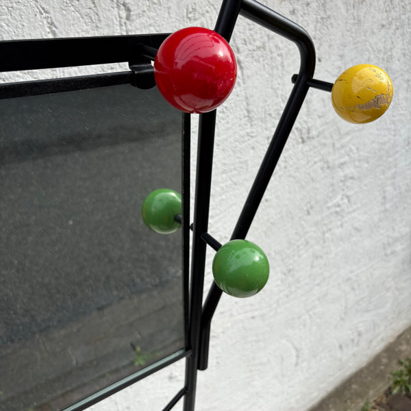 Vintage Mid Century Atomic Wand Garderobe von Roger Feraud