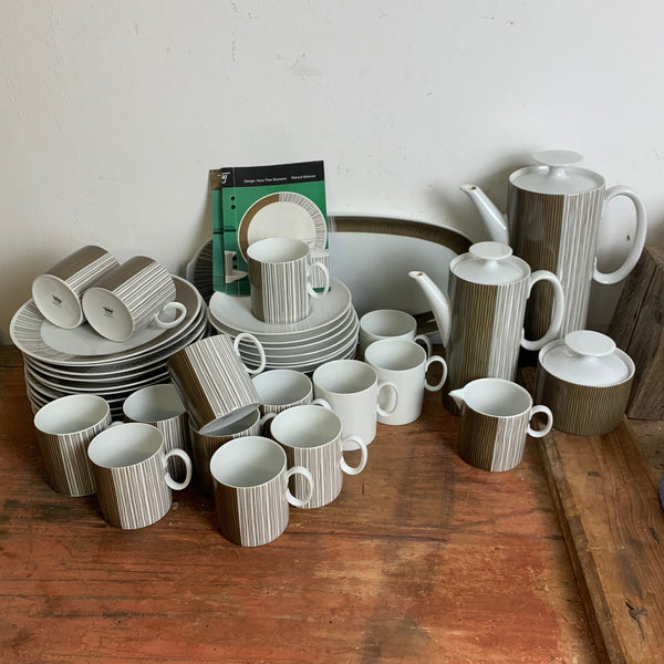 Vintage Kaffeeservice von Hans Theo Baumann und 
Richard Scharrer für Thomas Porzellan