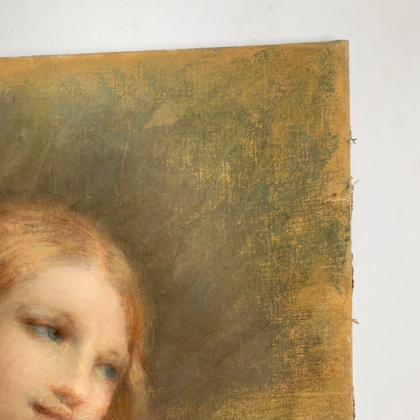 Ausschnitt als Akt nach dem Gemälde Innocence Choosing Between Love and Riches von Pierre-Paul Prud'hon