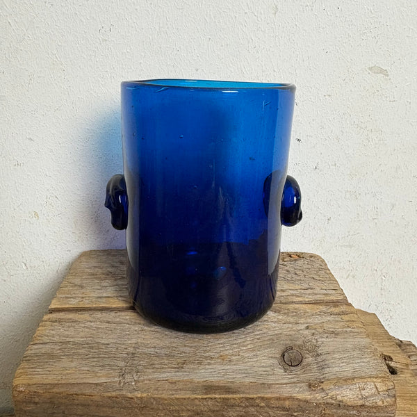 Vintage italienische Design Glas Vase