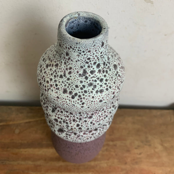 Vintage Keramik Vase von VEB Römhild Töpferei