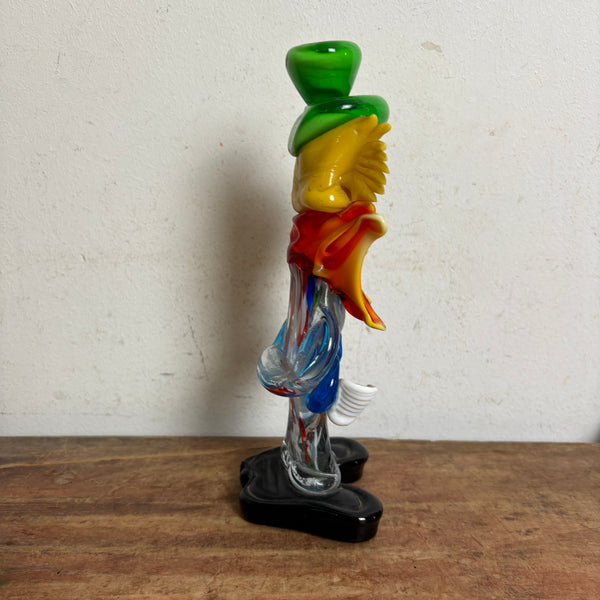 Vintage Murano Glas Skulptur Clown