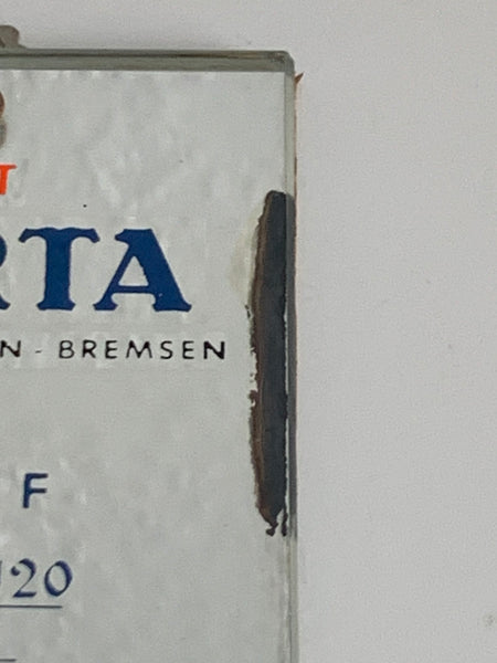 Vintage Spiegel Thermometer von Varta