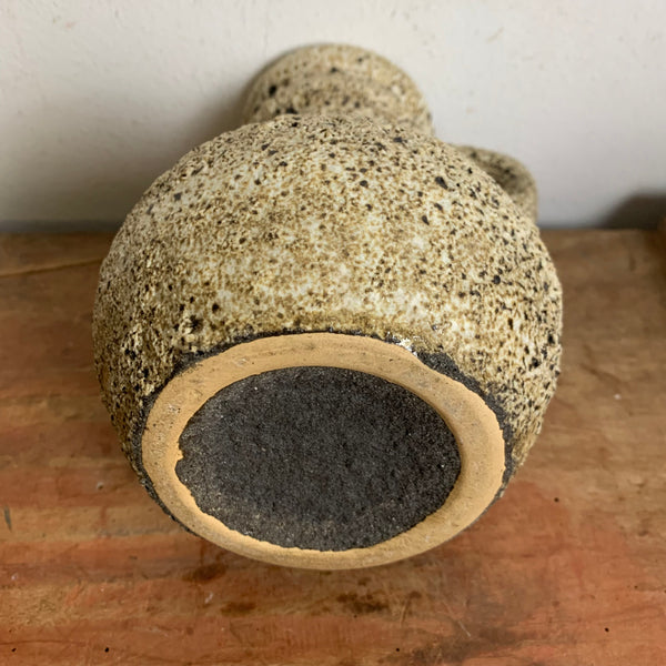 Vintage Fat Lava Keramik Vase von Silberdistel