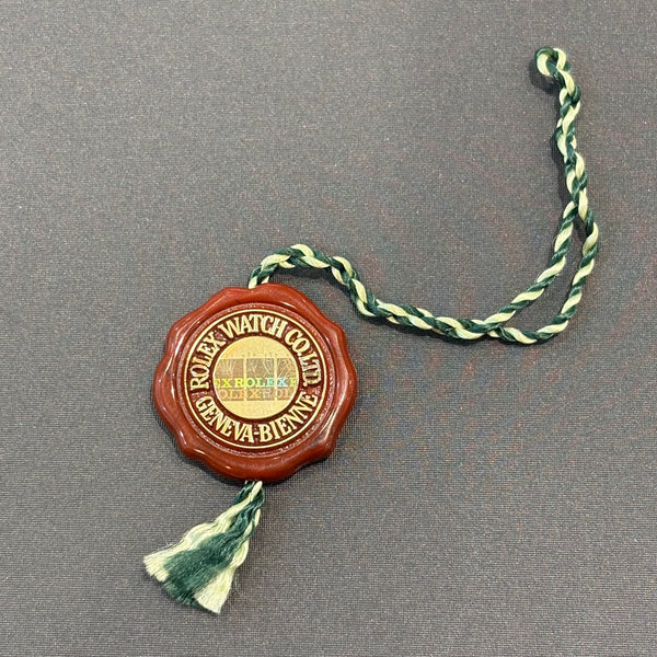 Rolex Siegel Officially Certified Chronometer Hang Tag
