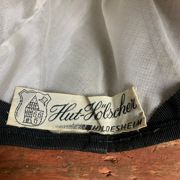 Vintage Mid Century Sommerhut für Damen