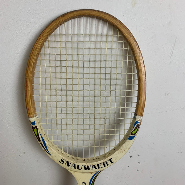 Vintage Holz Tennisschläger Snauwaert Expert