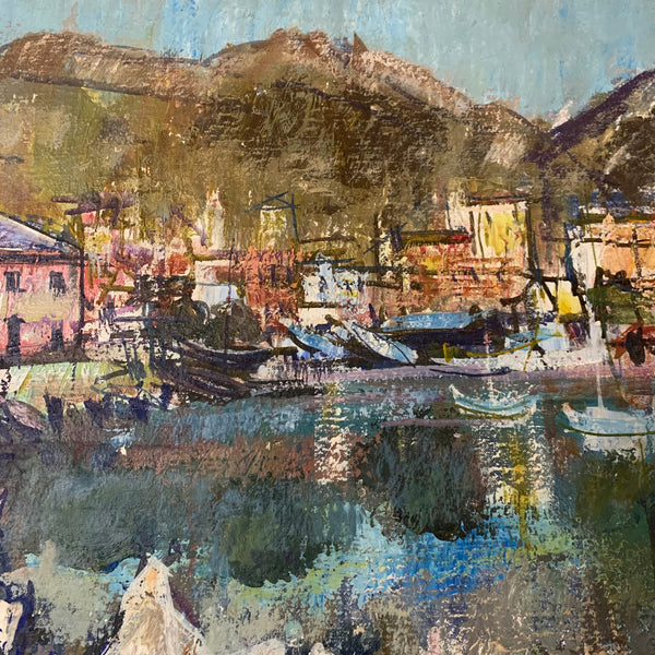 Ölgemälde Porto Venere von C. Boletti
