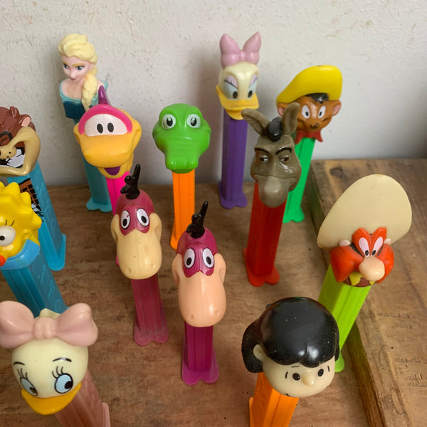 Vintage PEZ Figuren Konvolut