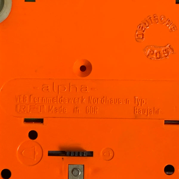 Vintage DDR Telefon alpha ferro quick
