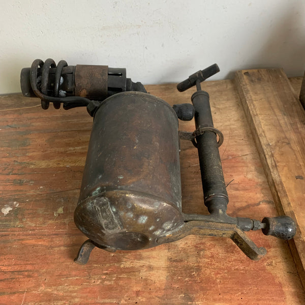 Antike schwedische Lötlampe von Max Sievert