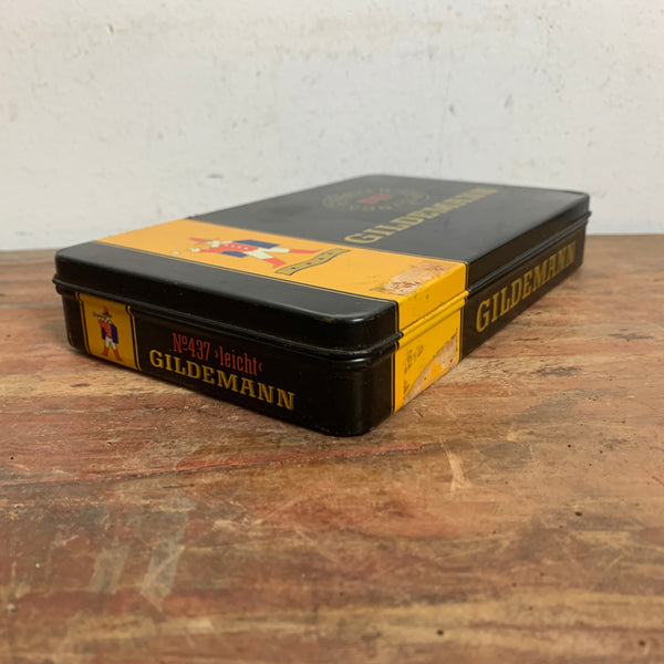 Vintage Zigarren Blechdose Gildemann