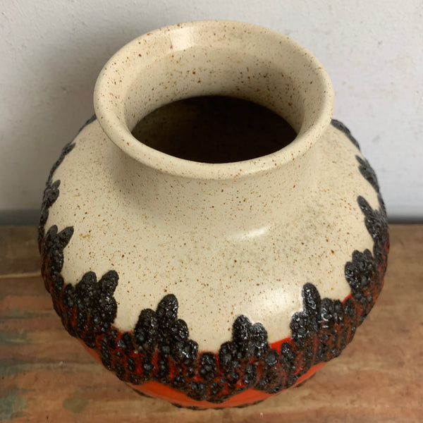 Vintage Bay Keramik Fat Lava Vase 70-20