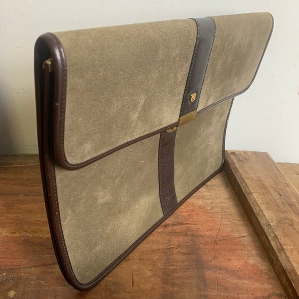 Hochwertige Leder Aktentasche Dokumenten Tasche von Jerome Leplat