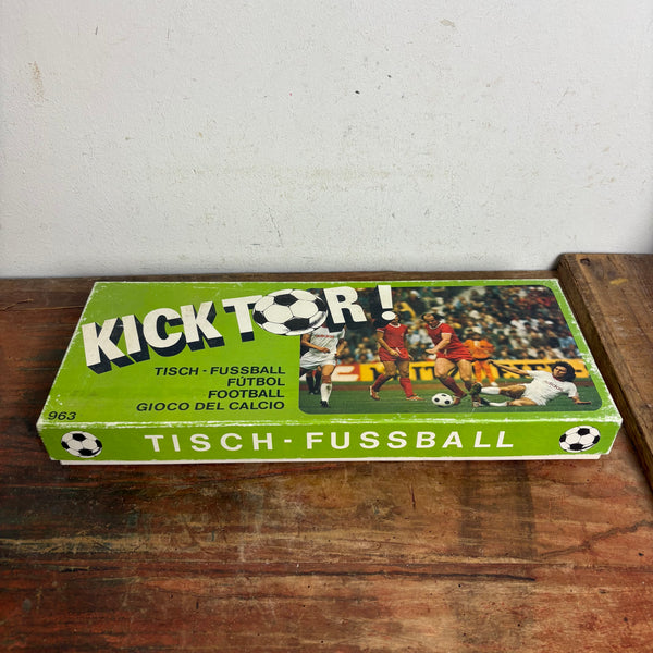 Vintage Tisch Fußball Spiel Kick Tor