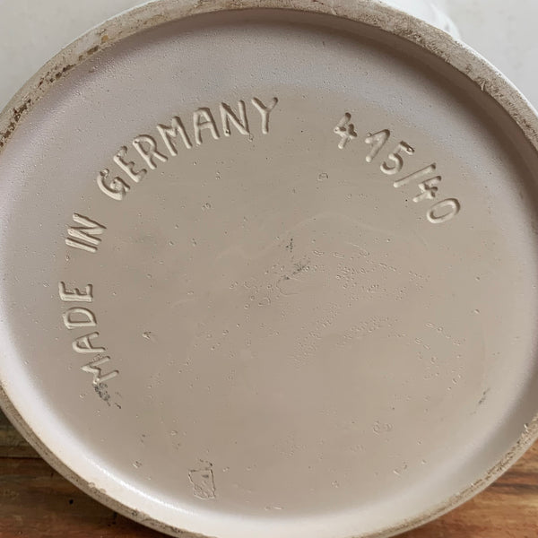 Vintage Keramik Schirmständer mit Gänse Motiv