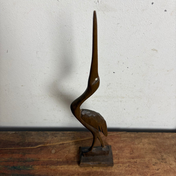 Mid Century Deko Kranich