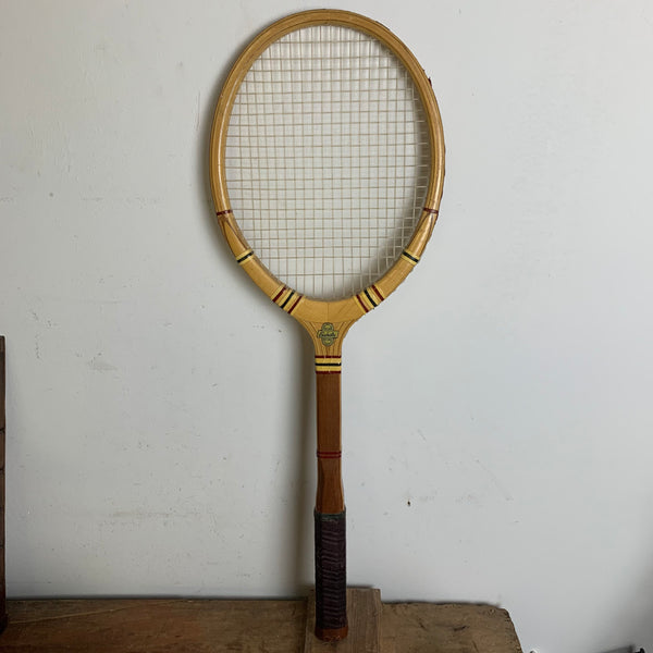 Vintage Holz Tennisschläger von Paul Horaczek