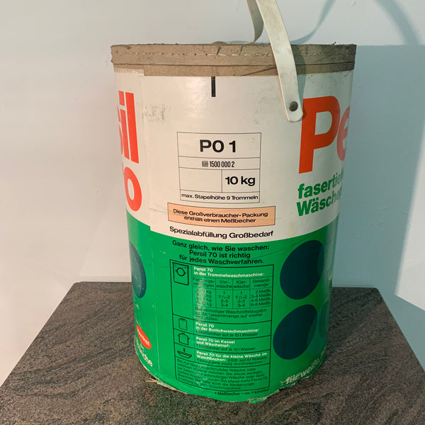 Vintage Waschmittel Waschpulver Tonne Persil