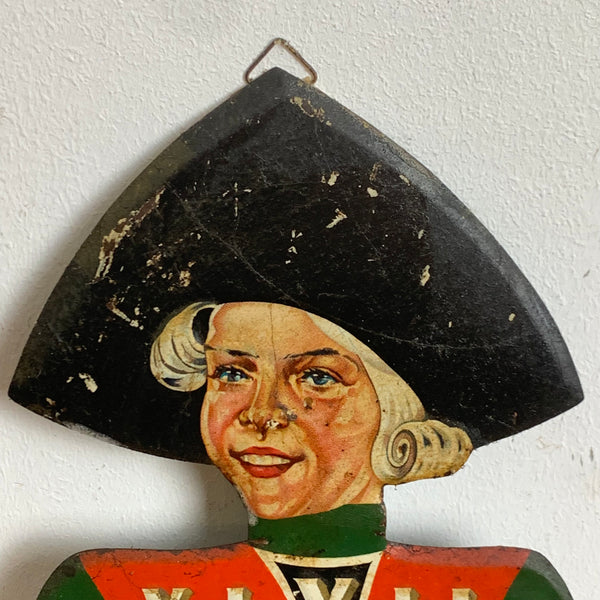 Antikes Blechschild Vivil Pfefferminz