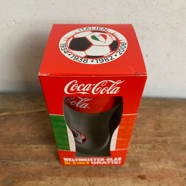 Coca-Cola Weltmeister Glas Nr. 2 Italien