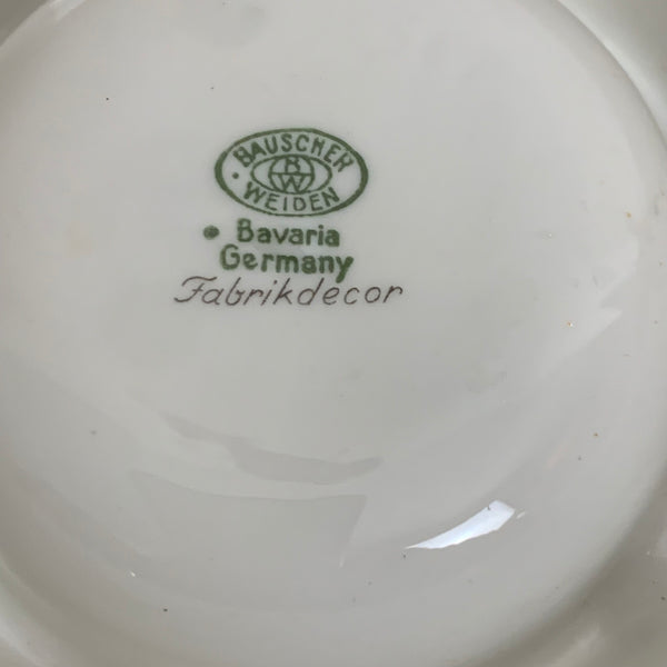 Vintage Porzellan Aschenbecher Heinrich Wiegand Hotelporzellan