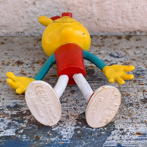 Vintage Werbefigur Biegefigur Glühbert