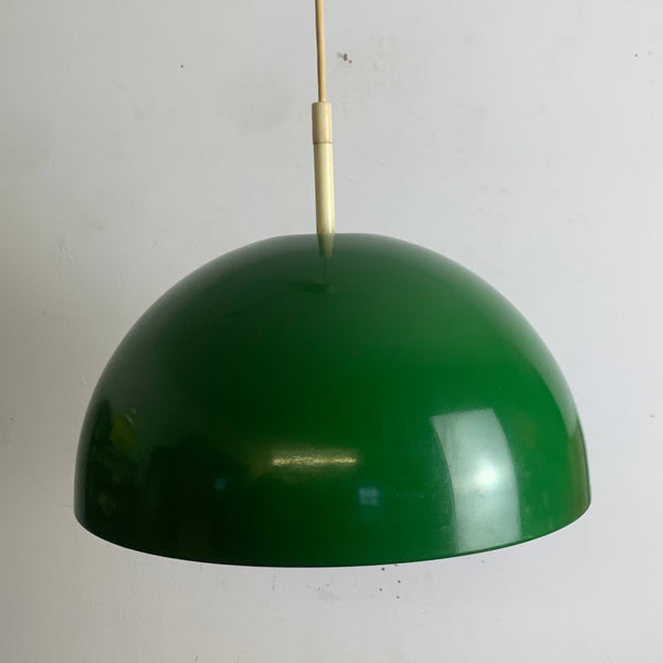 Vintage Space Age Deckenlampe aus Metall von Staff