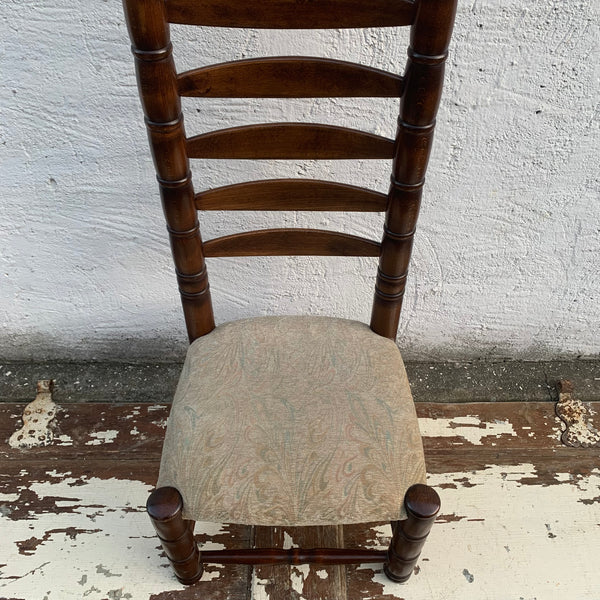 Vintage Ladder Back Chair Leiterstuhl