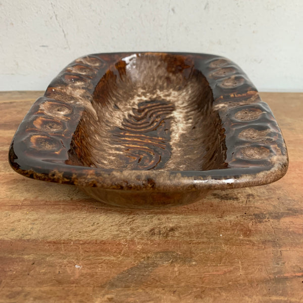 Vintage Keramik Aschenbecher von Dümler und Breiden Relief 44-18