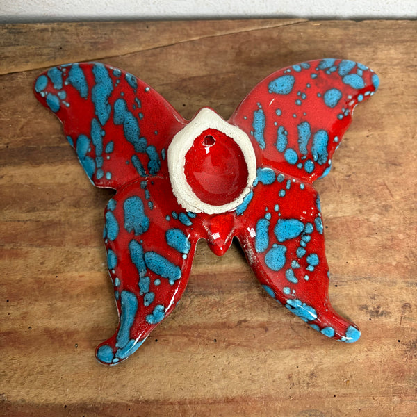 Vintage Keramik Schmetterling