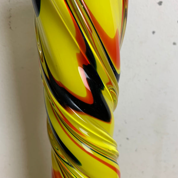 Vintage Pop Art Glas Vase aus Murano