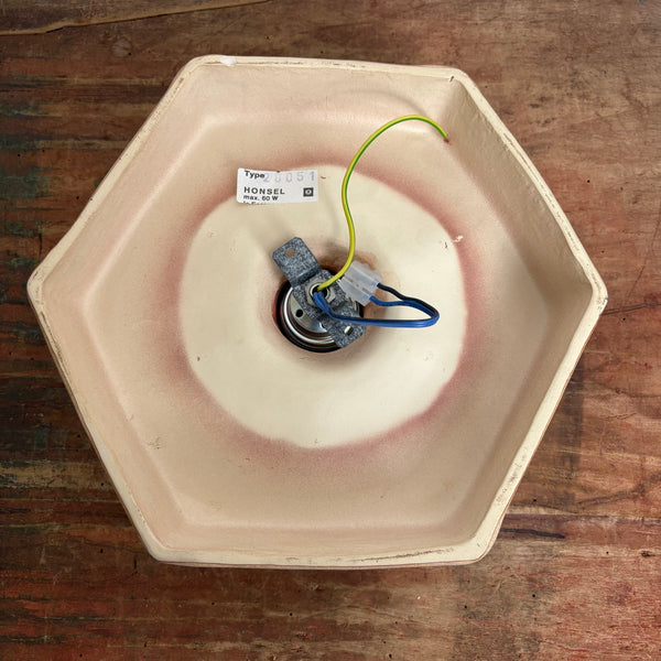 Vintage Keramik Wand Lampe