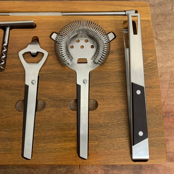 Vintage Bar Set Bargarnitur von Grasoli