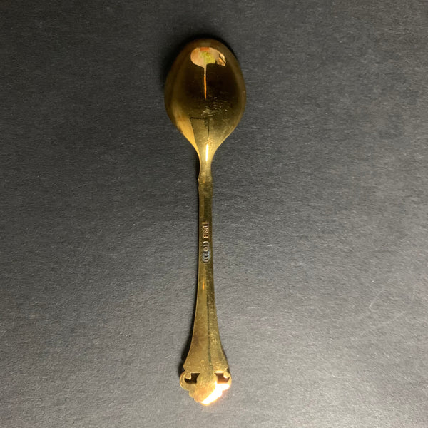 Klassische vintage 6
Tassenlöffel Rosenmuster von Robbe & Berking 800er Silber vergoldet