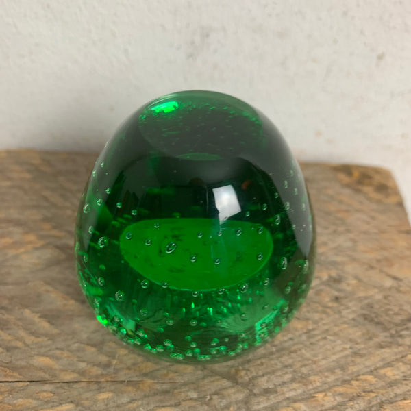 Vintage Bubble Glas Kerzenständer