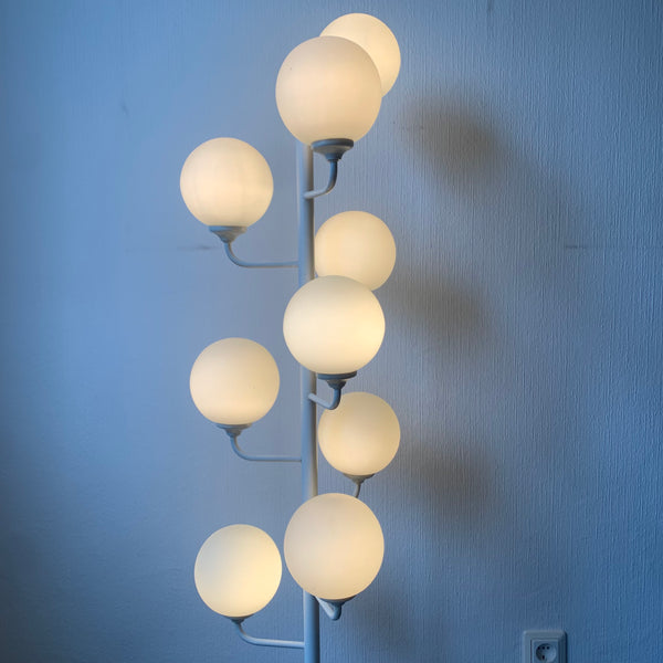 Vintage Space Age Stehlampe von Egon Papenkort für Pako Leuchten