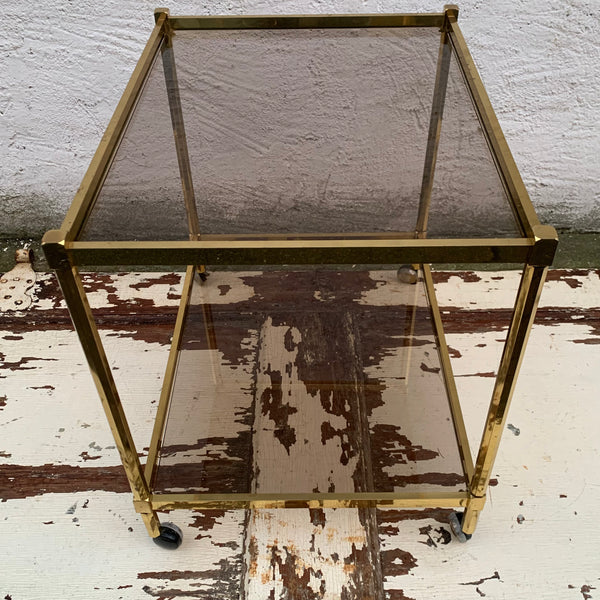 Vintage Barwagen, Beistelltisch im Hollywood Regency Style