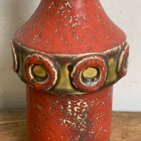 Vintage Keramik Vase 366-25 von Fohr