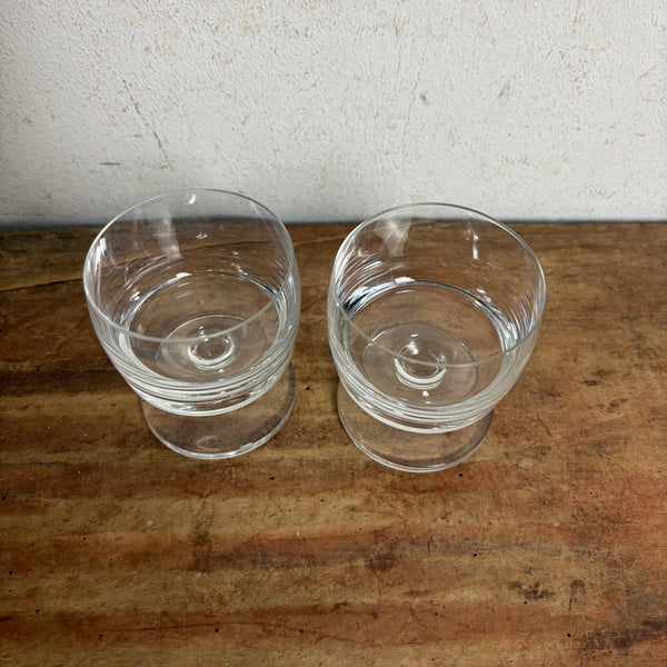 Vintage 2er Set Sektschalen Römö von Dr. Klaus A. Breit für Wiesenthalhütte