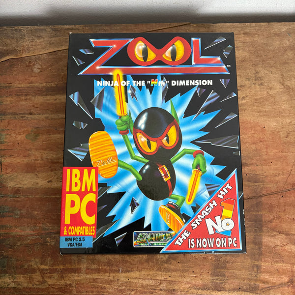 Computerspiels Zool Ninja of the Nth Dimension für IBM PC Amiga Big Box