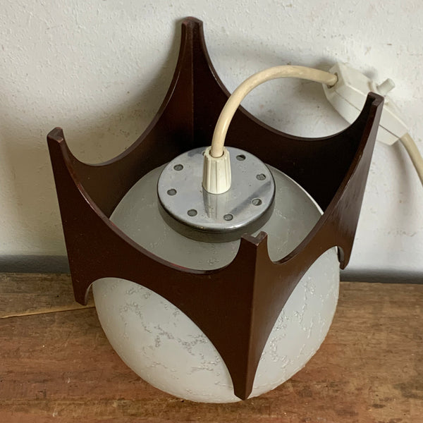 Vintage Space Age Tischlampe von Richard Essig